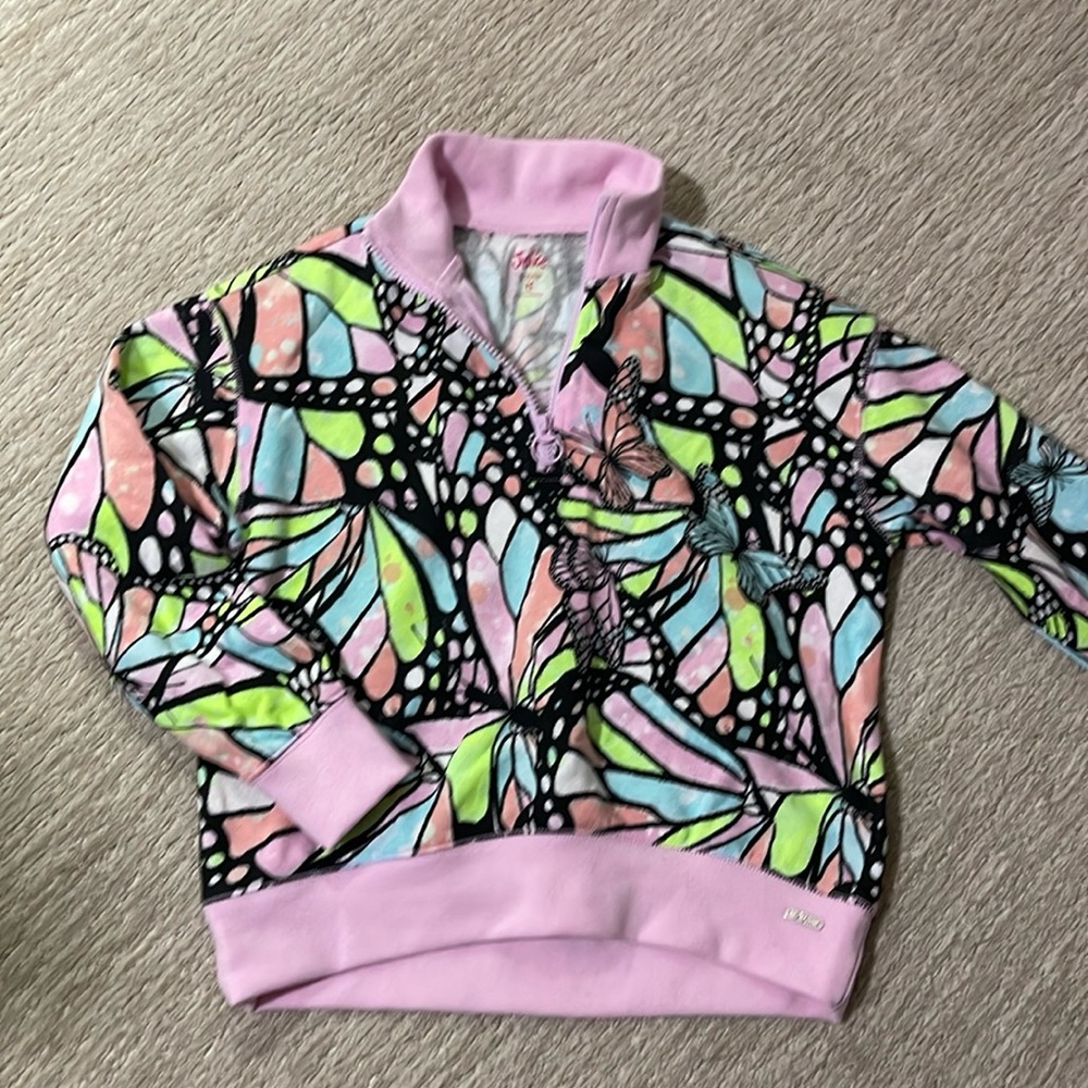 Youth justice quarter zip sweatshirt